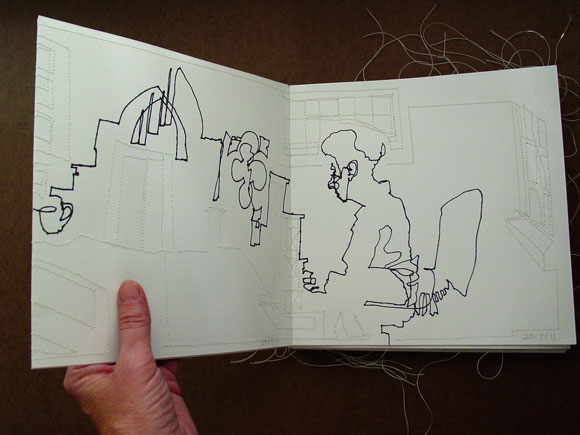 book titled Line Ritual