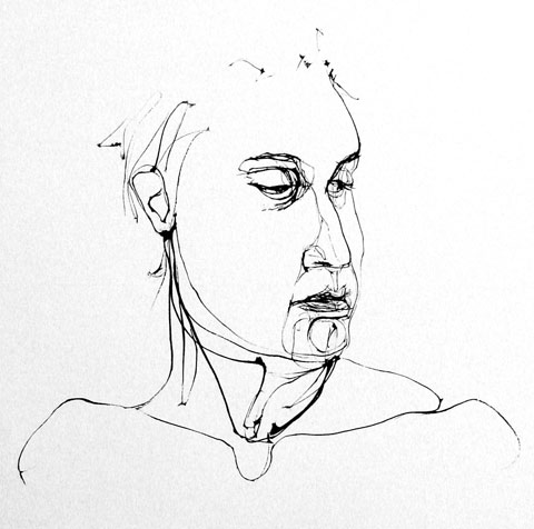 drawing titled Karin