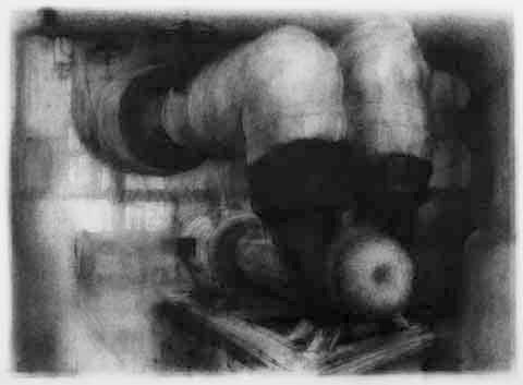 drawing titled Squeeze